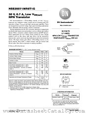 NSS30071MR6T1G datasheet pdf ON Semiconductor