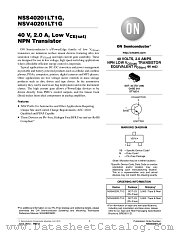 NSS40201L datasheet pdf ON Semiconductor