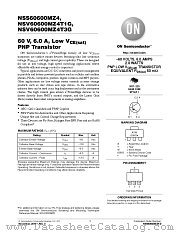NSS60600MZ4 datasheet pdf ON Semiconductor