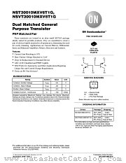 NST30010MXV6 datasheet pdf ON Semiconductor