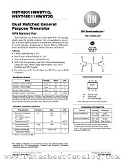 NST45011MW6 datasheet pdf ON Semiconductor