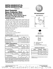 NSTB1002DXV5 datasheet pdf ON Semiconductor