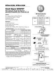 NTA4153N datasheet pdf ON Semiconductor