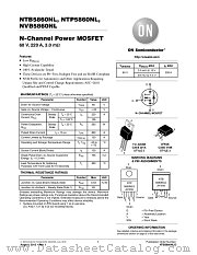 NTB5860NL datasheet pdf ON Semiconductor