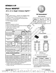 NTHS4111P datasheet pdf ON Semiconductor
