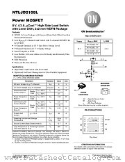NTLJD2105L datasheet pdf ON Semiconductor