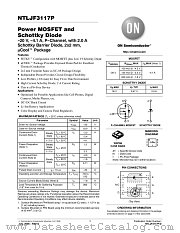 NTLJF3117P datasheet pdf ON Semiconductor