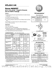 NTLJS4114N datasheet pdf ON Semiconductor
