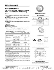 NTLUS3A90PZ datasheet pdf ON Semiconductor