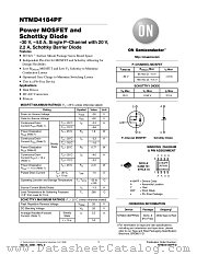 NTMD4184PF datasheet pdf ON Semiconductor