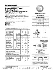 NTMD4884NF datasheet pdf ON Semiconductor