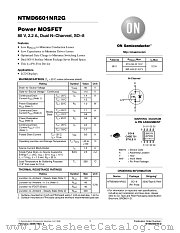 NTMD6601N datasheet pdf ON Semiconductor