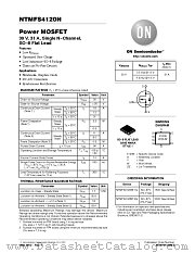NTMFS4120N datasheet pdf ON Semiconductor