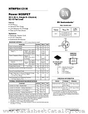 NTMFS4121N datasheet pdf ON Semiconductor