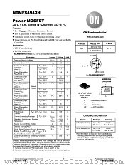 NTMFS4943N datasheet pdf ON Semiconductor