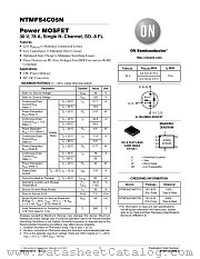 NTMFS4C05N datasheet pdf ON Semiconductor