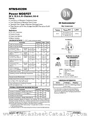 NTMS4939N datasheet pdf ON Semiconductor