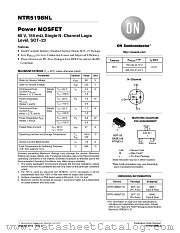 NTR5198NL datasheet pdf ON Semiconductor