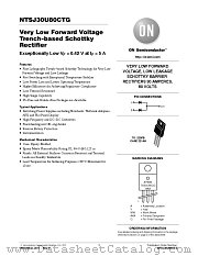 NTSJ30U80CT datasheet pdf ON Semiconductor