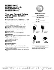 NTST20100CT datasheet pdf ON Semiconductor