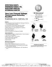 NTST20U100CT datasheet pdf ON Semiconductor