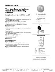 NTSV20120CT datasheet pdf ON Semiconductor