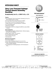 NTSV20U100CT datasheet pdf ON Semiconductor