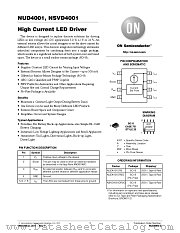 NUD4001 datasheet pdf ON Semiconductor