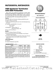 NUF2030XV6 datasheet pdf ON Semiconductor