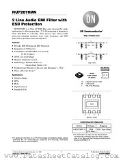 NUF2070MN datasheet pdf ON Semiconductor