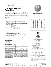 NUF2101M datasheet pdf ON Semiconductor