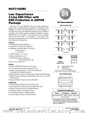 NUF3102MU datasheet pdf ON Semiconductor