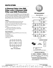 NUF6107MN datasheet pdf ON Semiconductor