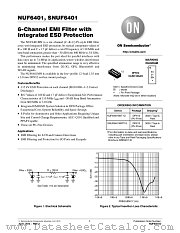 NUF6401 datasheet pdf ON Semiconductor