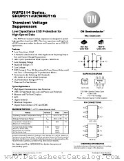 NUP2114 datasheet pdf ON Semiconductor