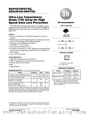 NUP4016P5 datasheet pdf ON Semiconductor