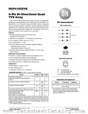 NUP4102XV6 datasheet pdf ON Semiconductor