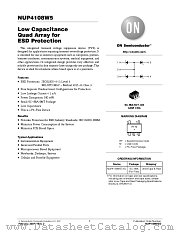 NUP4108W5 datasheet pdf ON Semiconductor