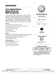 NUP46V8P5 datasheet pdf ON Semiconductor