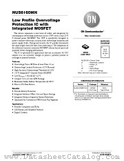 NUS6160MN datasheet pdf ON Semiconductor