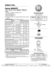 NVD5117PL datasheet pdf ON Semiconductor