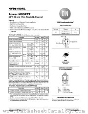 NVD5490NL datasheet pdf ON Semiconductor