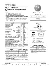 NVTFS4C05N datasheet pdf ON Semiconductor