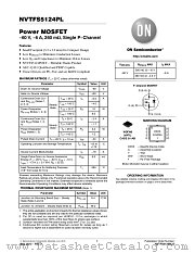 NVTFS5124PL datasheet pdf ON Semiconductor