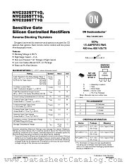 NYC222STT1G datasheet pdf ON Semiconductor