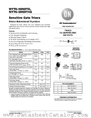 NYT6-5D6D datasheet pdf ON Semiconductor