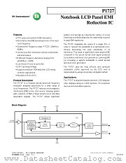 P1727 datasheet pdf ON Semiconductor