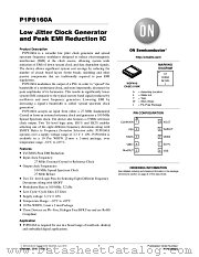 P1P8160A datasheet pdf ON Semiconductor