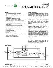 P2042 datasheet pdf ON Semiconductor