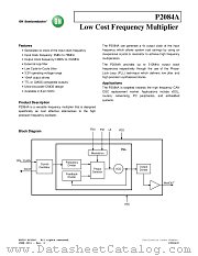 P2084 datasheet pdf ON Semiconductor